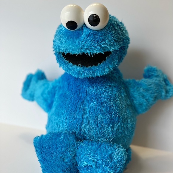 The Sesame Street Friends Plush Cookie Monster Toy - Picture 3 of 11